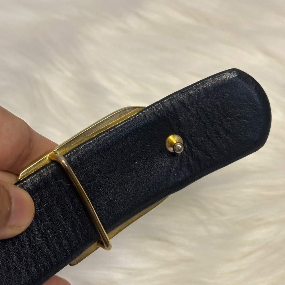 CHRISTIAN DIOR vintage oblique belt in black - Picture 9 of 16